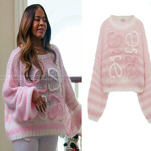 Loewe Pink Mohair Sweater